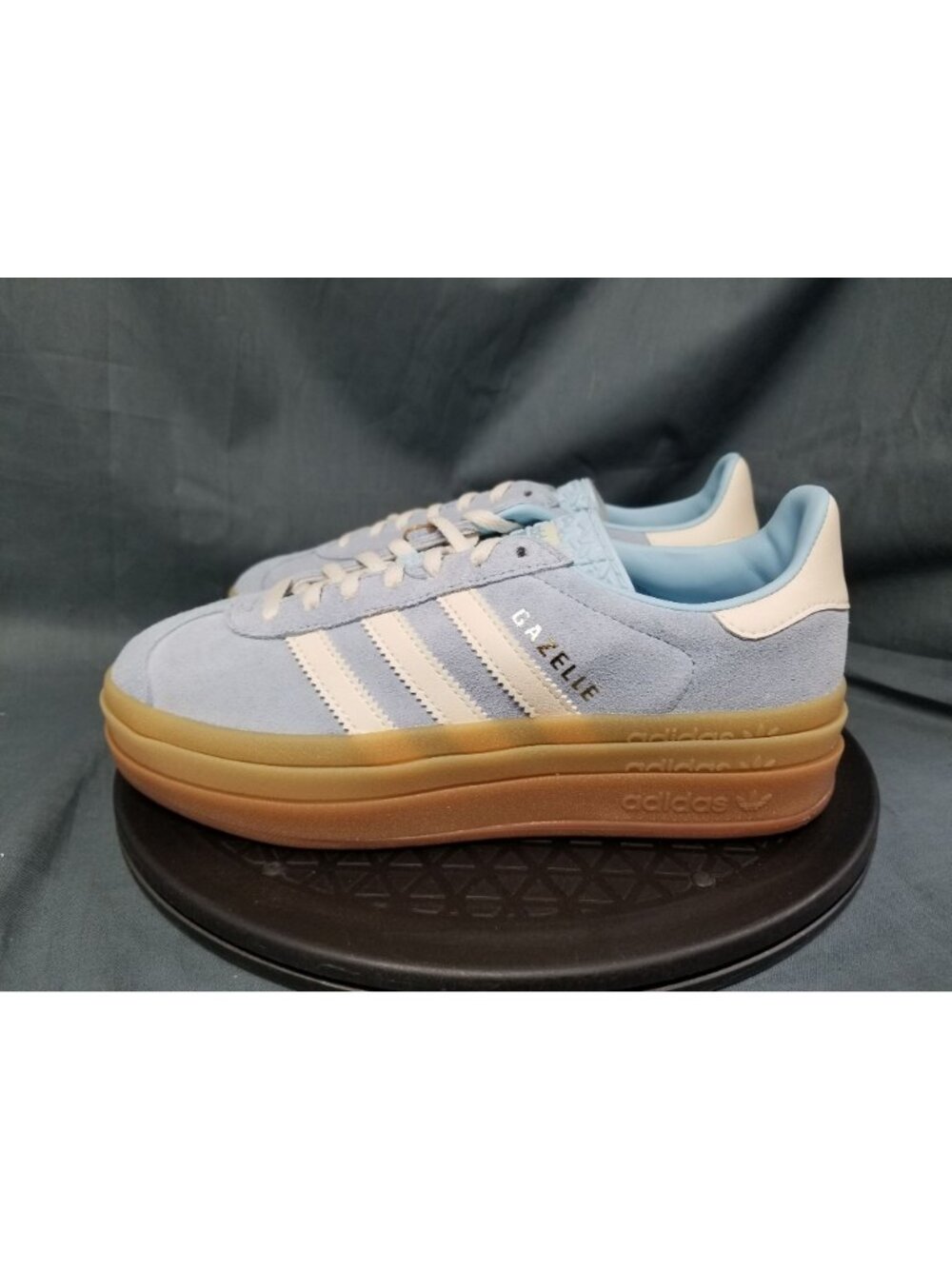 Adidas Gazelle Bold Clear Sky Cream JQ7776 Women's Size 6 NEW NO BOX! - Picture 5 of 11